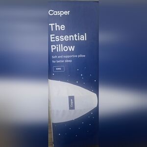 The Casper Medium Essential Fiber Bed Pillow - King